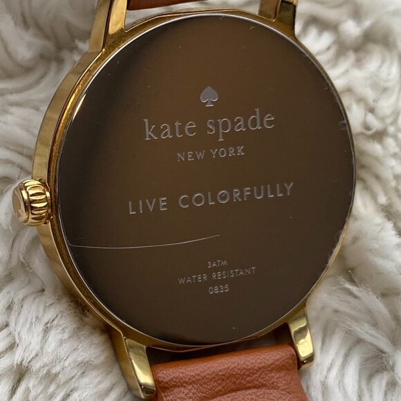 kate spade New York Metro Collection - Watch Gold, Mother of Pearl (Style 0835) - Picture 3 of 9